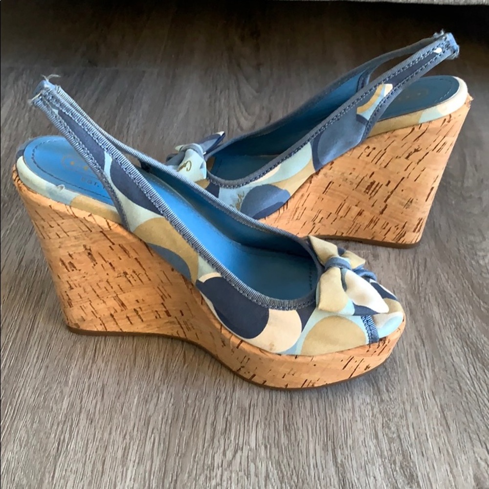 Coach wedges